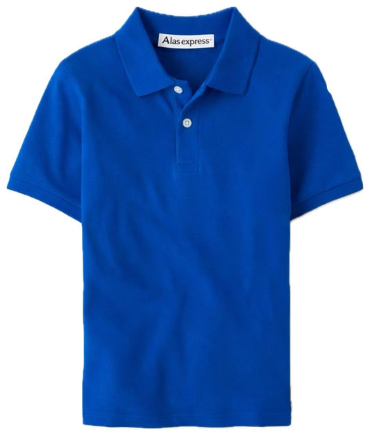Polo Pique Azulino