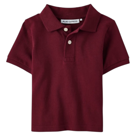 Polo Pique Guinda